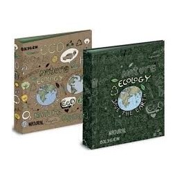 CARPETA 4 ANILLAS ECOLOGY SURTIDO
