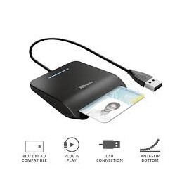 TRUST LECTOR DE DNI E 3.0/CNS-TS/CRS CABLE DE 1MT