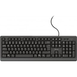 TECLADO TRUST TK150 TECLAS SILENCIOSAS