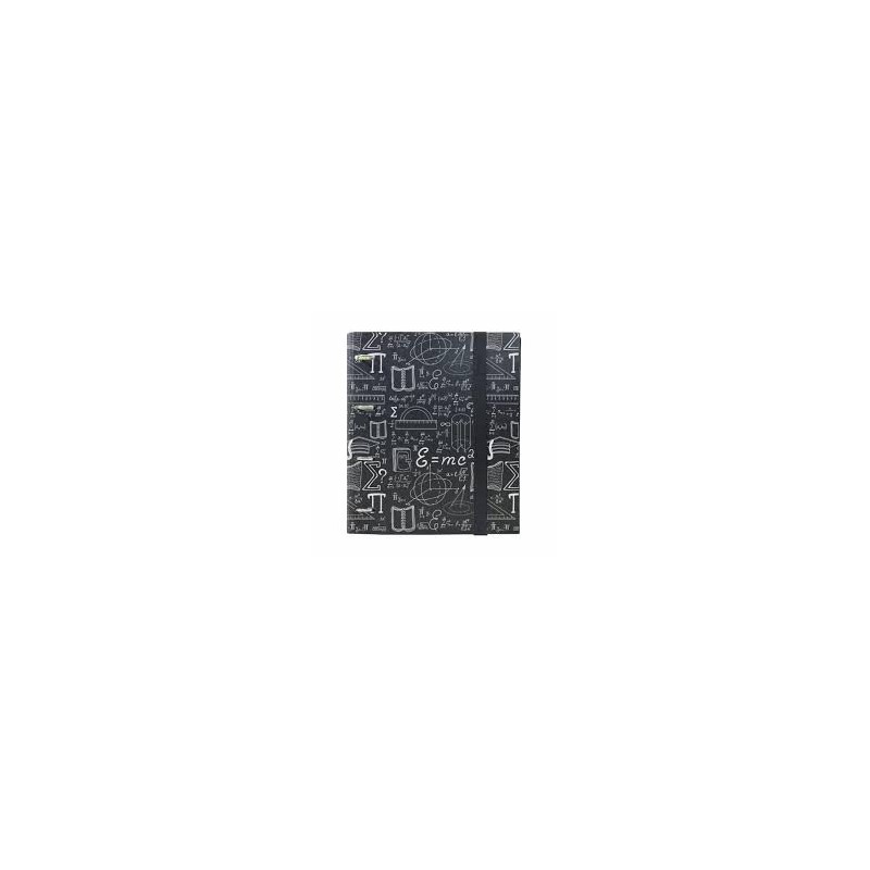 RINGBOOK A4 100H 4 SEP SURT FOAM MAT NEGRO SENFORT