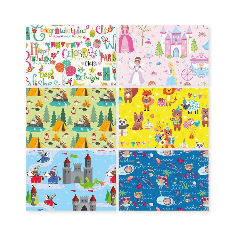 PAPEL REGALO ROLLO 070x2 INFANTIL