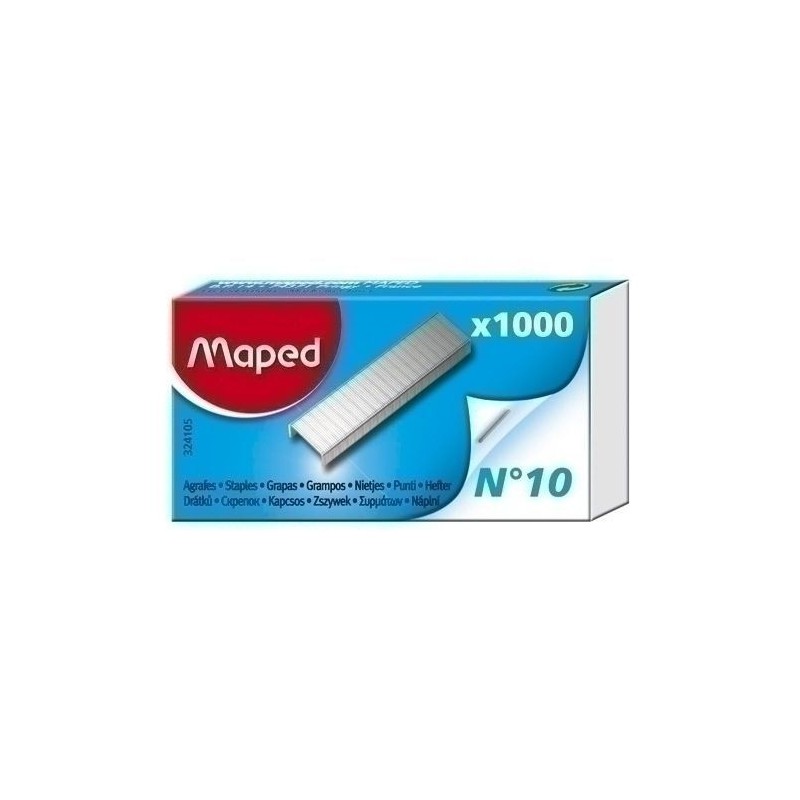GRAPAS NUMERO 10 x1000 UDS FUNDA MAPED