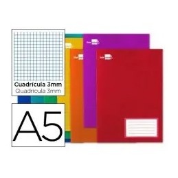 LIBRETA LIDERPAPEL WRITE A5 32H 60G 3mm CON MARGEN