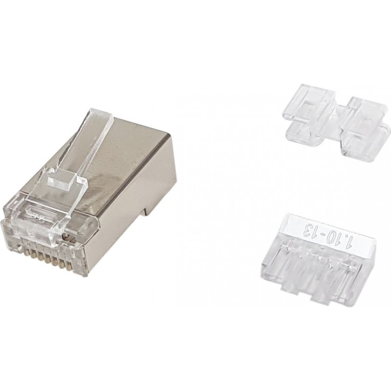 KIT 100 CONECTORES RJ45 EQUIP CATEGORIA 6A