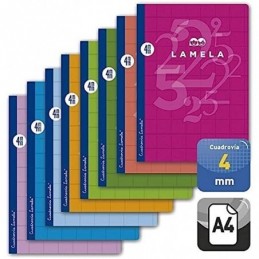 LAMELA LIBRETA A4 C4 50H