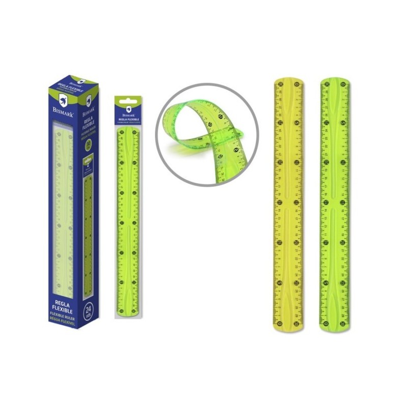 REGLA PVC FLEXIBLE 30CM