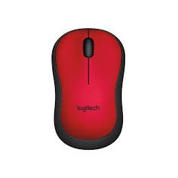RATON LOGITECH M220 ROJO INALAMBRICO SILENCIOSO