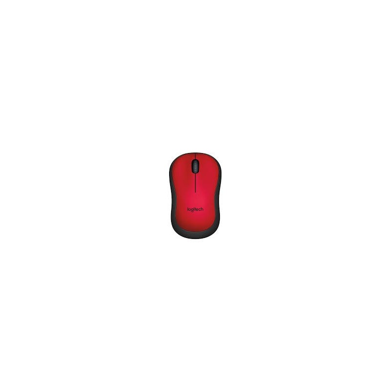 RATON LOGITECH M220 ROJO INALAMBRICO SILENCIOSO