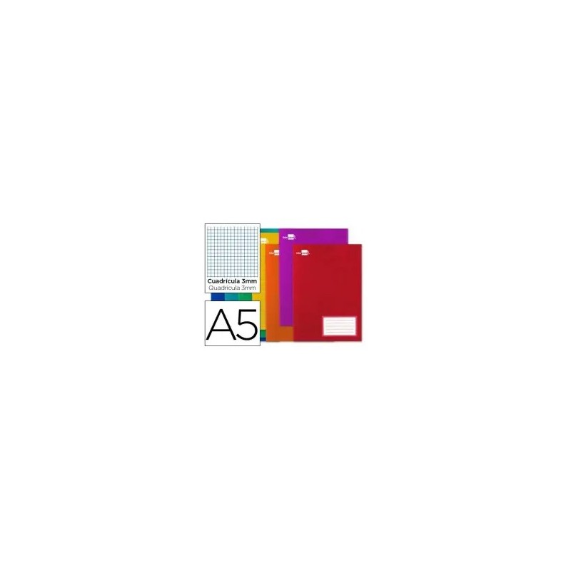 LIBRETA LIDERPAPEL WRITE A5 32H 60G 3mm CON MARGEN