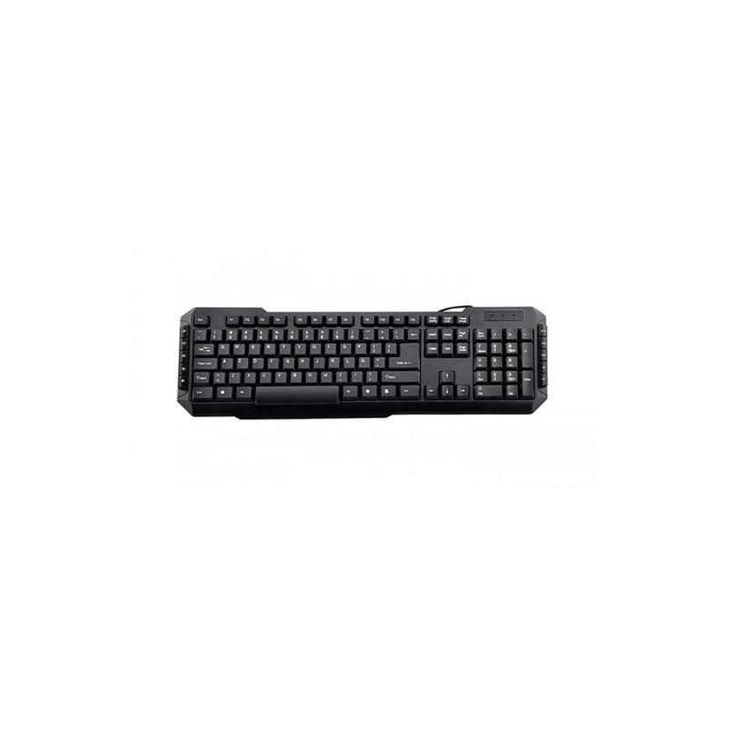 3GO TECLADO MULTIMEDIA KBDRILE NEGRO PS2