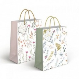 BOLSA PAPEL M FLORES 2M
