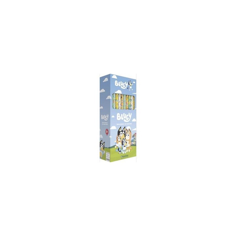 PAPEL REGALO ROLLO BLUEY 70CMx2M