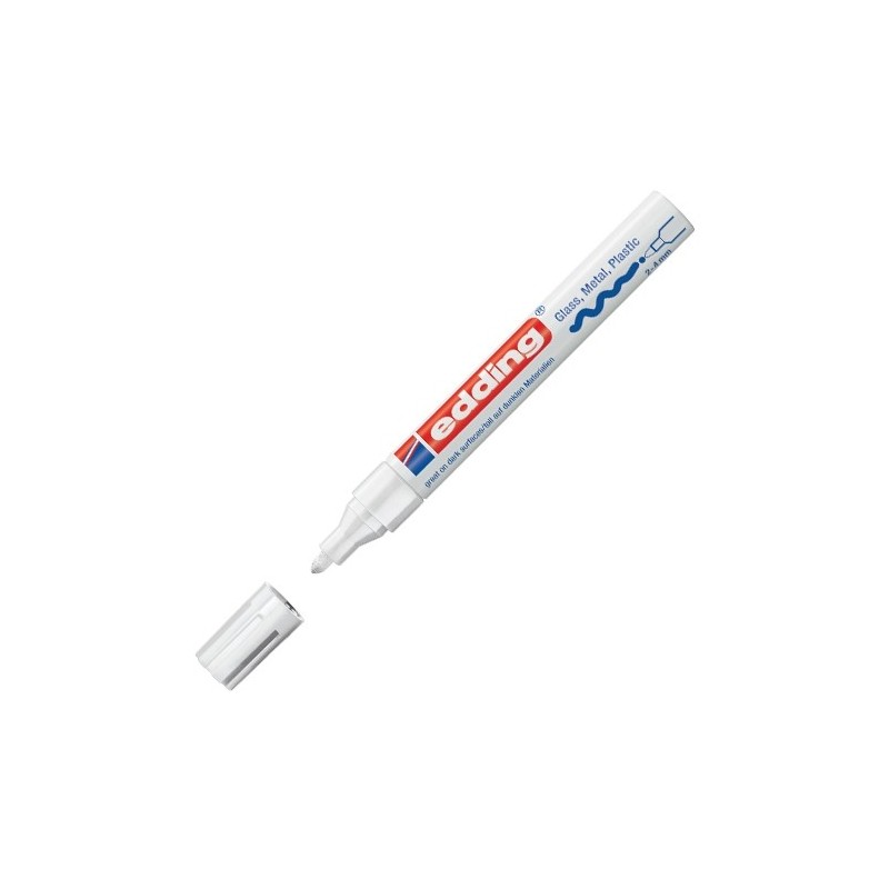 ROTULADOR EDDING 750 BLANCO