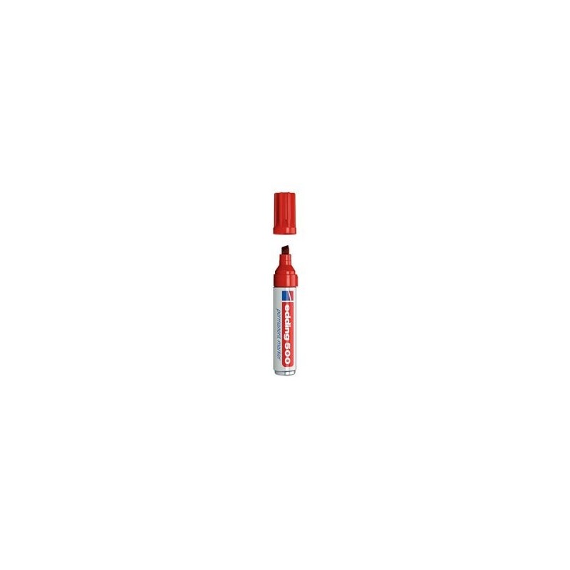 ROTULADOR EDDING 500 ROJO