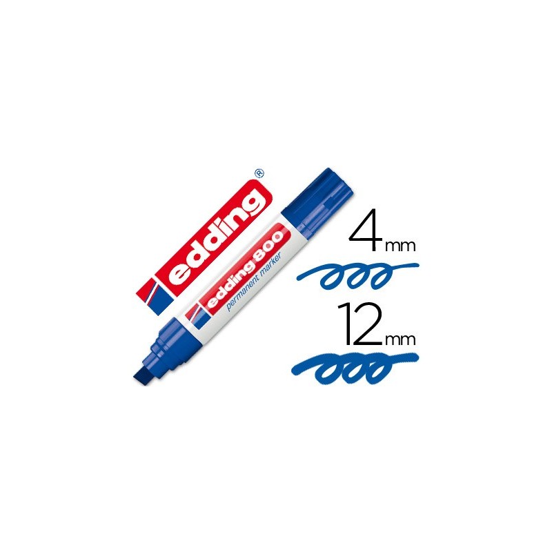 ROTULADOR EDDING 800 AZUL