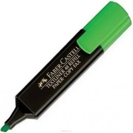MARCADOR FABER FLUOR VERDE