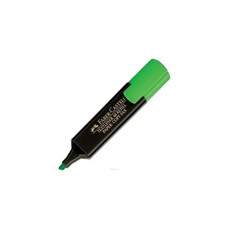MARCADOR FABER FLUOR VERDE