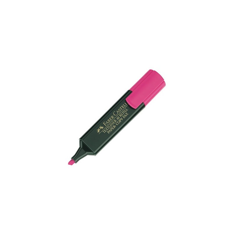 MARCADOR FABER FLUOR ROSA