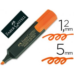 MARCADOR FABER FLUOR NARANJA