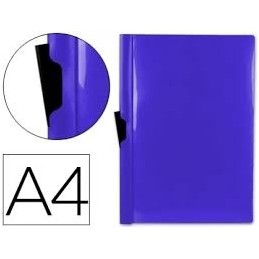 CARPETA LIDERPAPEL DOSSIER PINZA LATERAL A4 AZUL