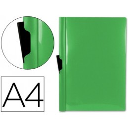 CARPETA LIDERPAPEL DOSSIER PINZA LATERAL A4 VERDE