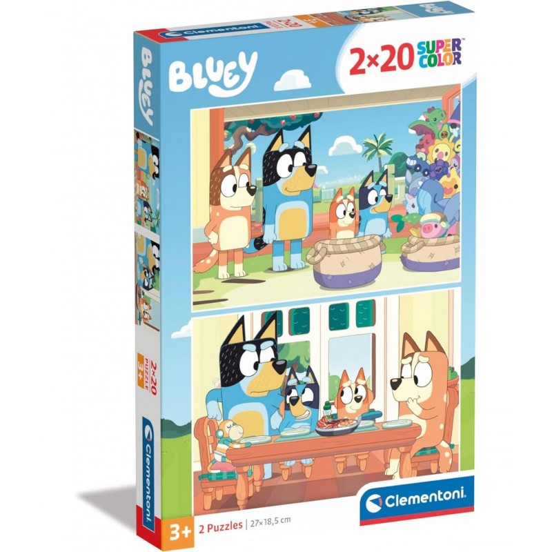 PUZZLE 2x20 BLUEY