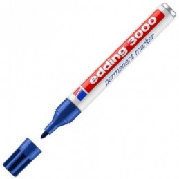 ROTULADOR PERMANENTE Y CD AZUL (3000)