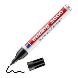 ROTULADOR PERMANENTE Y CD NEGRO (3000)