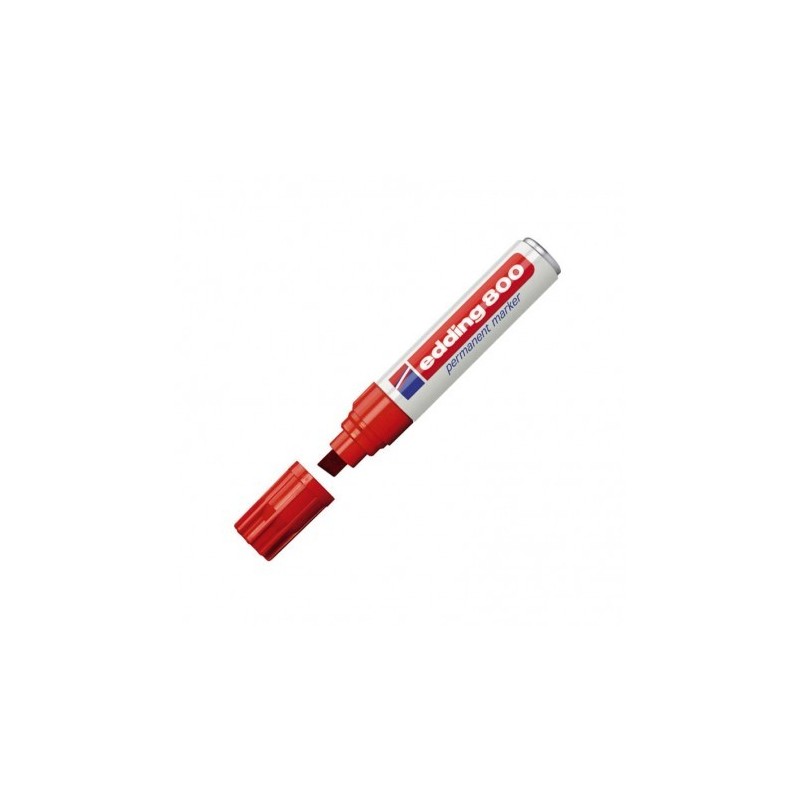 ROTULADOR EDDING 800 ROJO