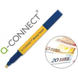 ROTULADOR Q-CONNECT MONEY TESTER DETECTOR BILLETES