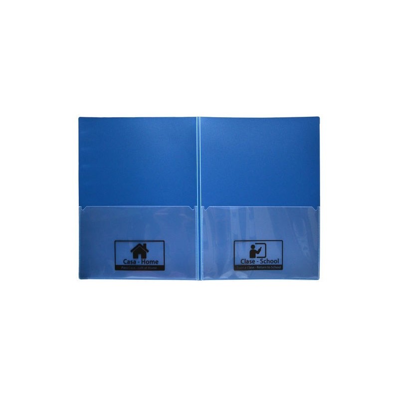 DOSSIER ENLACE A4 SCHOOL HOME AZUL
