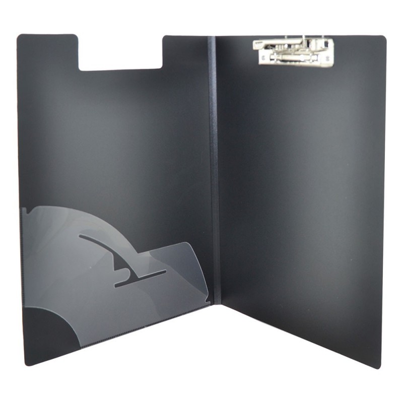 CARPETA MINI-CLIP SUPERIOR A4 NEGRO