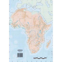 MAPA MUDO AFRICA FISICO