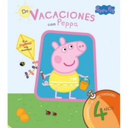 DE VACACIONES CON PEPPA 4 AÑOS CUADERN ACTIVIDADES