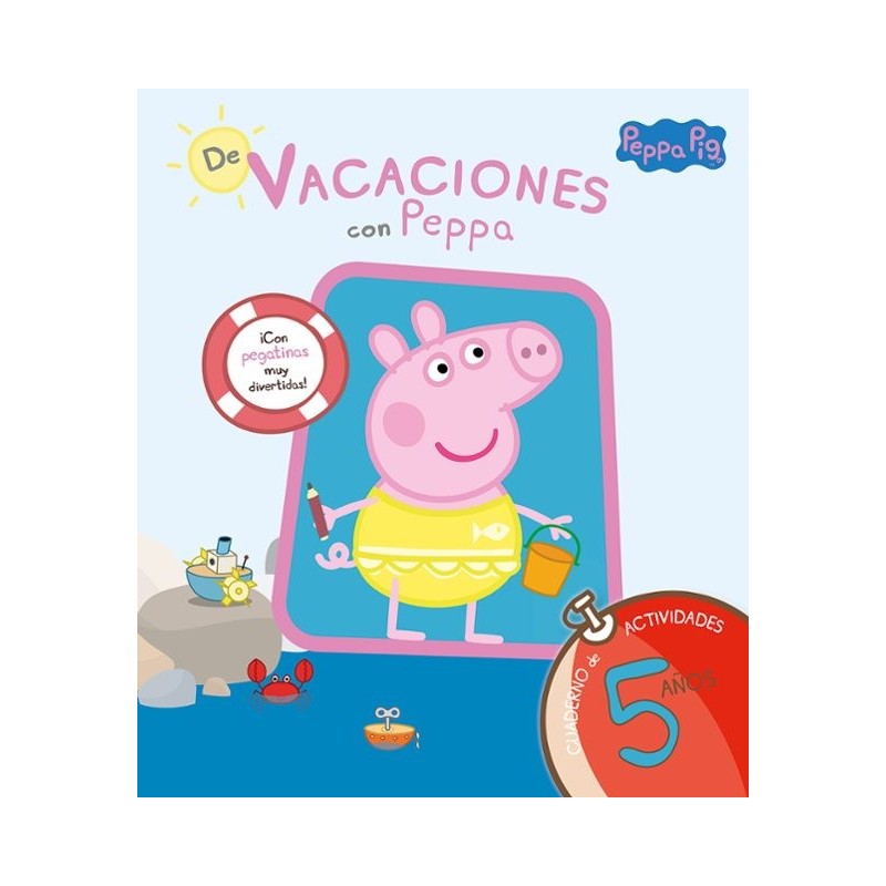 DE VACACIONES CON PAPPA 5 AÑOS CUADERNO DE ACTIVID