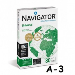 PAPEL NAVIGATOR DIN A3 80GR 500 HOJAS