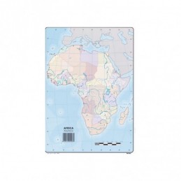 MAPA MUDO AFRICA POLITICO