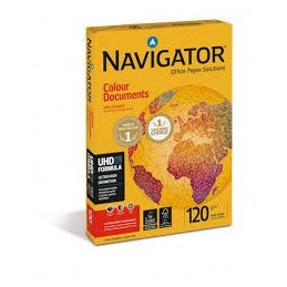 PAPEL NAVIGATOR A4 120GR 250 HOJAS
