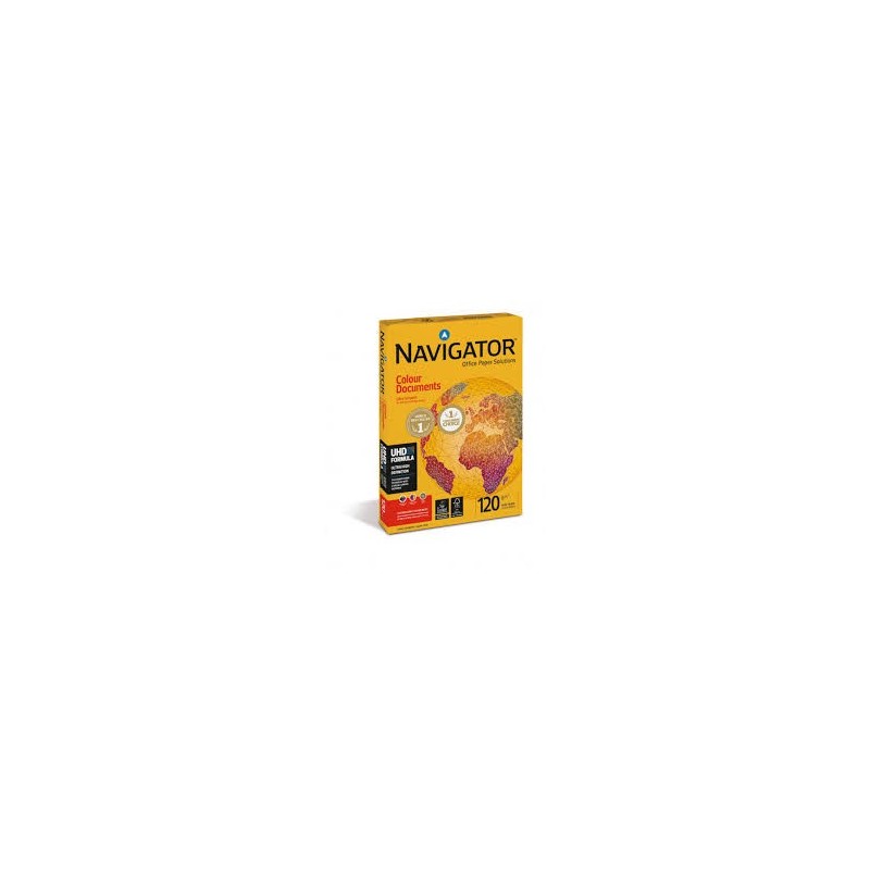 PAPEL NAVIGATOR A4 120GR 250 HOJAS