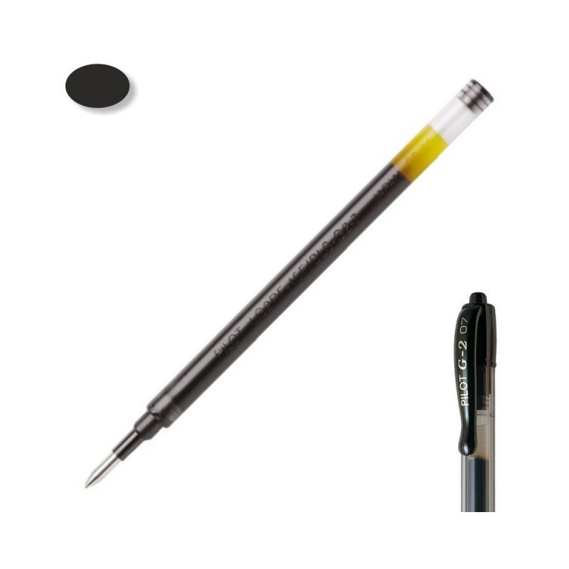 RECAMBIO BOLIGRAFO PILOT G-2 NEGRO