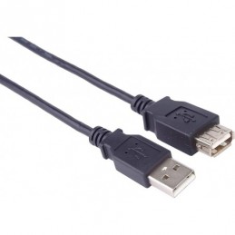 PROLONGADOR DE CABLE USB 2.0 A 20CM