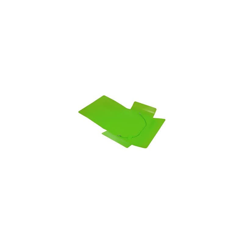 CARPETA LIDERPAPEL GOMAS SOLAPAS A5 VERDE
