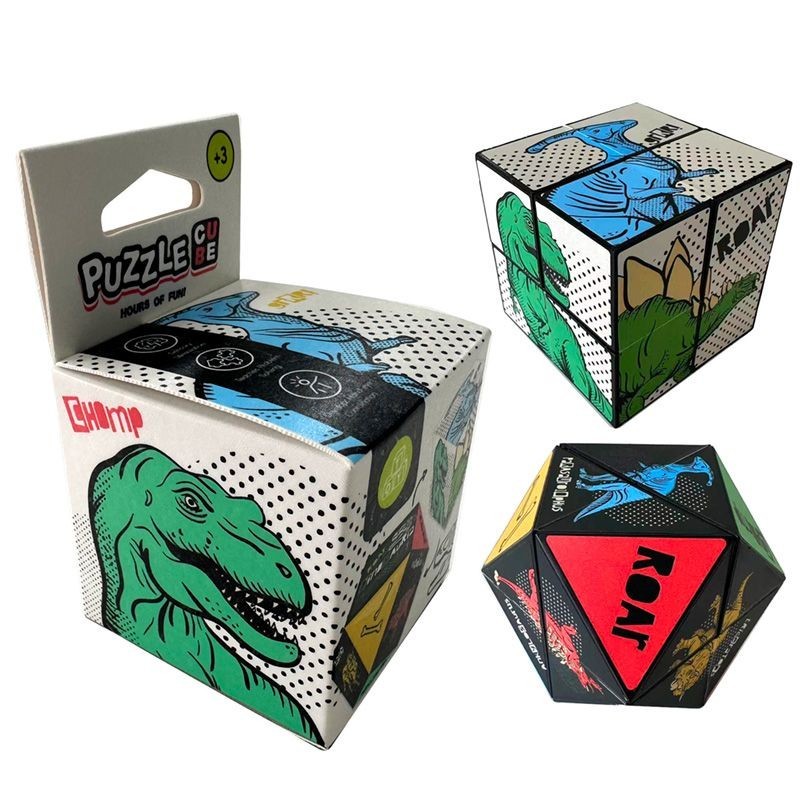 DINOSAURIA PUZZLE CUBE TOY