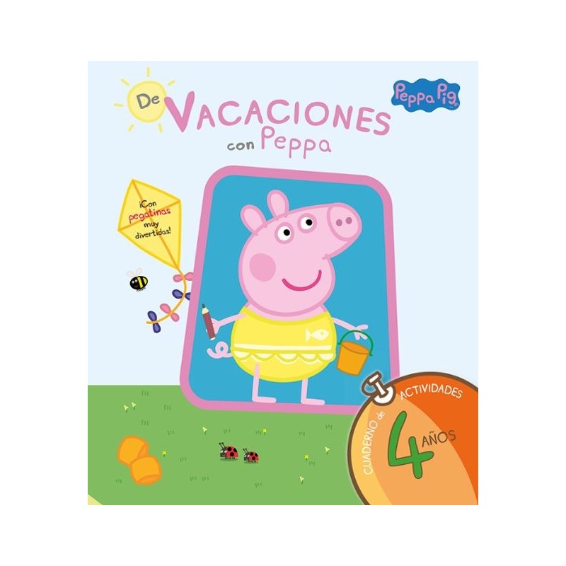 DE VACACIONES CON PEPPA 4 AÑOS CUADERN ACTIVIDADES