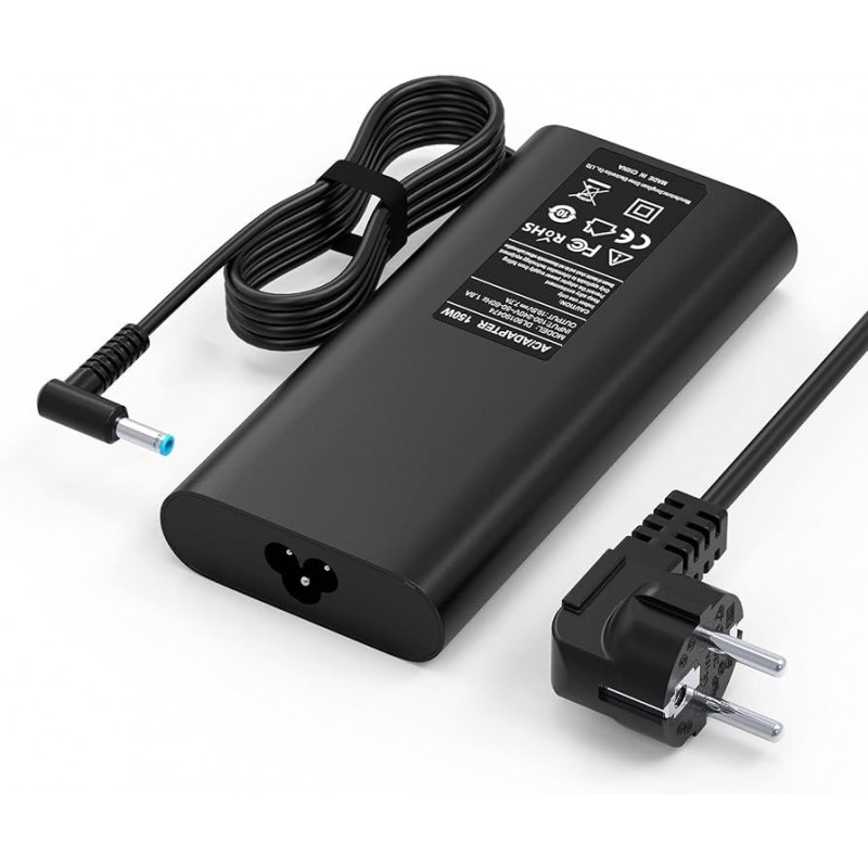CARGADOR 19.5V/7.7AMP 150W 4.5x3.0 CLAVIJA AZUL HP
