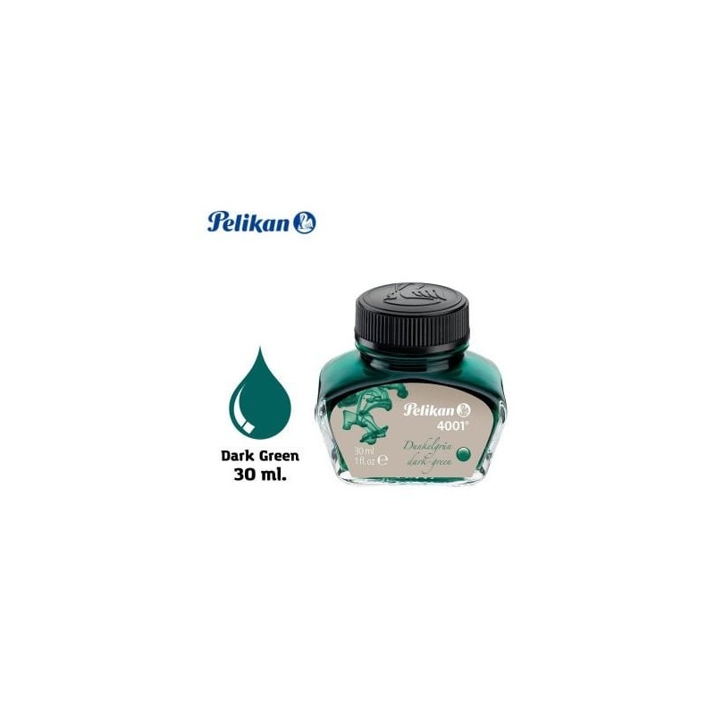 TINTERO PELIKAN 4001 30ML VERDE