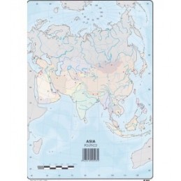 MAPA MUDO ASIA POLITICO