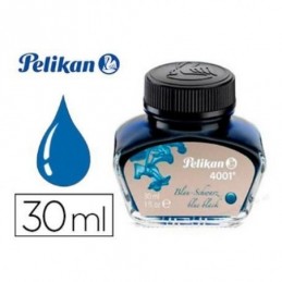 TINTERO PELIKAN 4001 30ML AZUL NEGRO