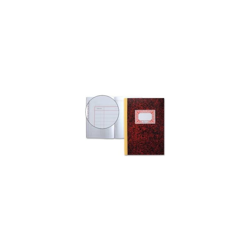 LIBRO FOLIO 100 HOJAS DEBE Y HABER MIQUELRIUOS