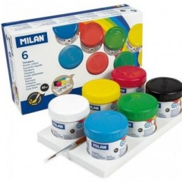 ESTUCHE TEMPERA 6 COLORES SURTIDOS 40ML